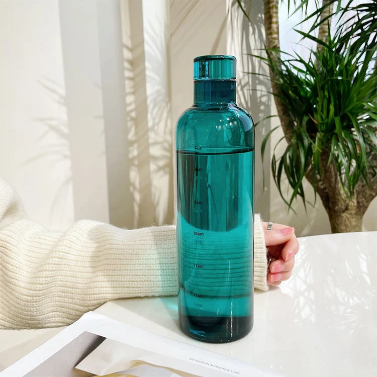 

Custom 16oz 25oz big Glass Water Bottle Drinks Juice Beverage Glass with Neoprene Sleeve for Travel Water Bottles for Sport