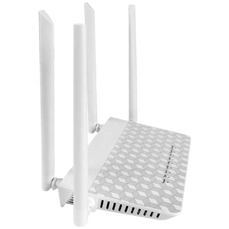 

4 Antenna 300Mbps High Speed 4g Wifi Router LTE CPE Wireless Router With Sim Card Slot., White