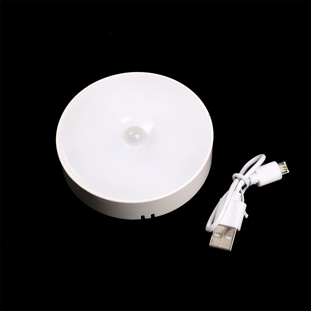Hot selling USB Rechargeable Bedroom bedside illumination motion sensor night light Magnetic adsorption