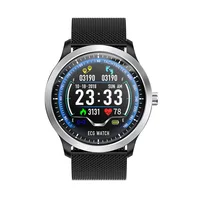 

2019 new watch N58 ECG PPG smart watch with electrocardiograph display holter ecg heart rate monitor blood pressure smartwatch