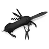Black Oxide 10 in 1 Multifunctional Multitool Knife Swiss Stainless Pocket Knife