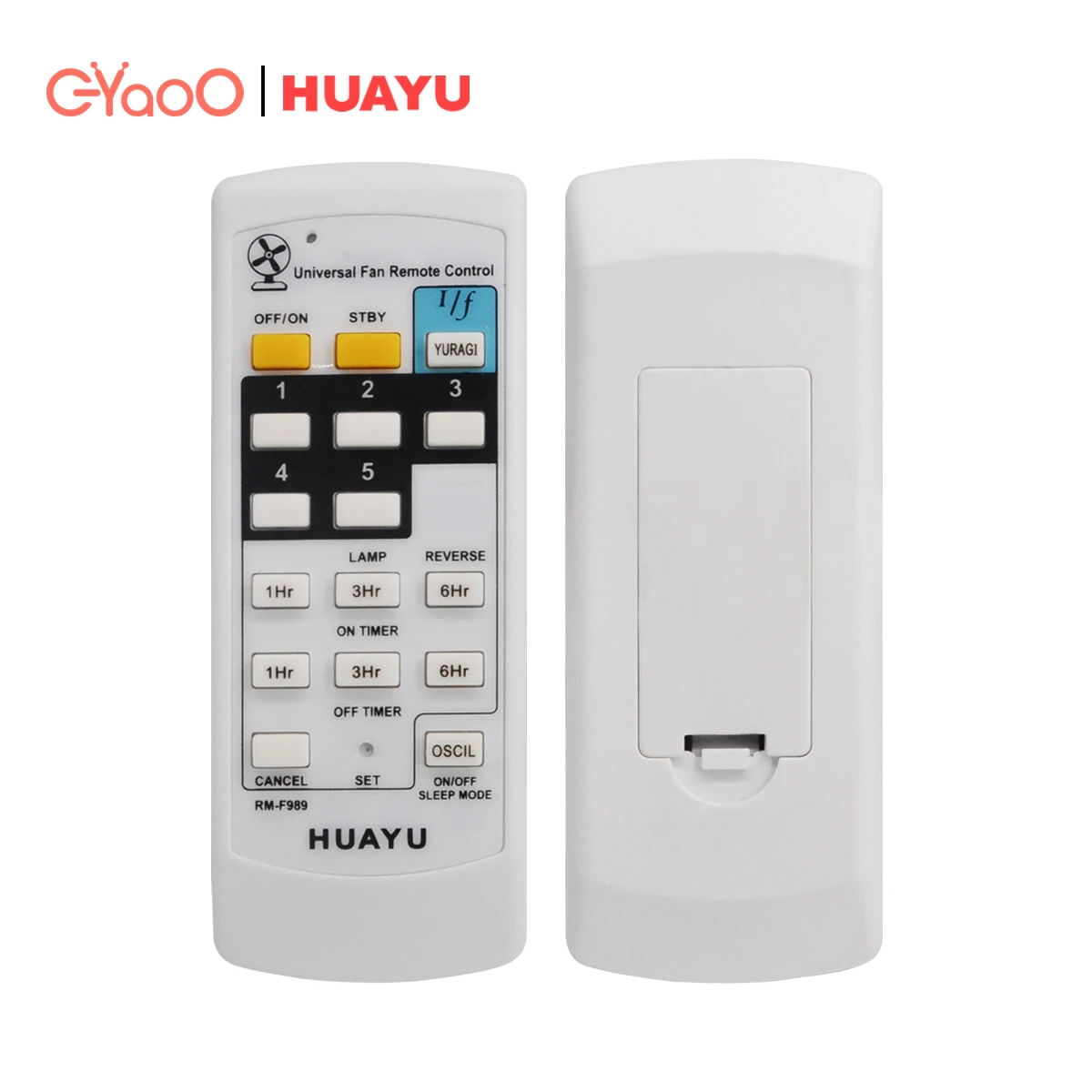 

HUAYU RM-F989 MINI Universal air conditioner general AC remote control manufacturer