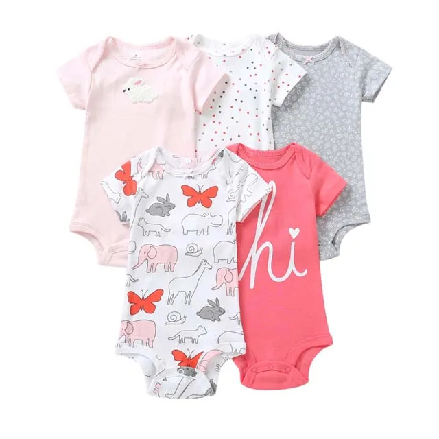 

Ready To Ship Boys Girls Cotton Summer Romper Baby, As showed
