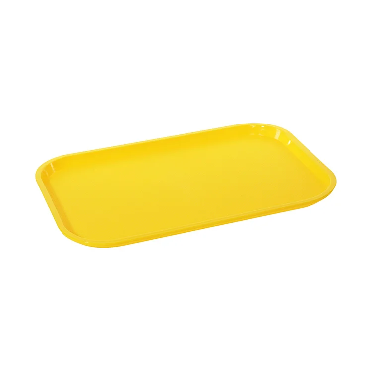 Rectangle Plastic Nonslip Restaurant Fast Food Tary Tray For