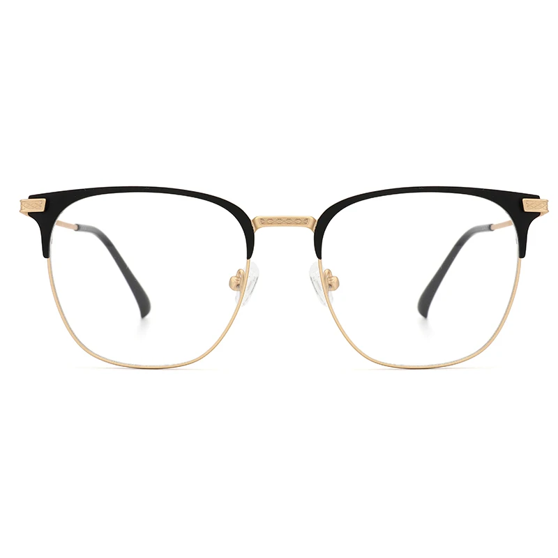 

New Model Popular Flexible Fashion Metal Optical Spectacle Frame Eyeglasses, As shown