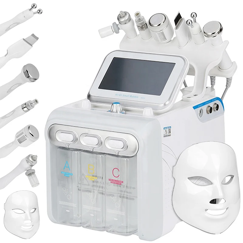

Facial treatment h2o2 water skin peel dermabrasion oxygen facial machine