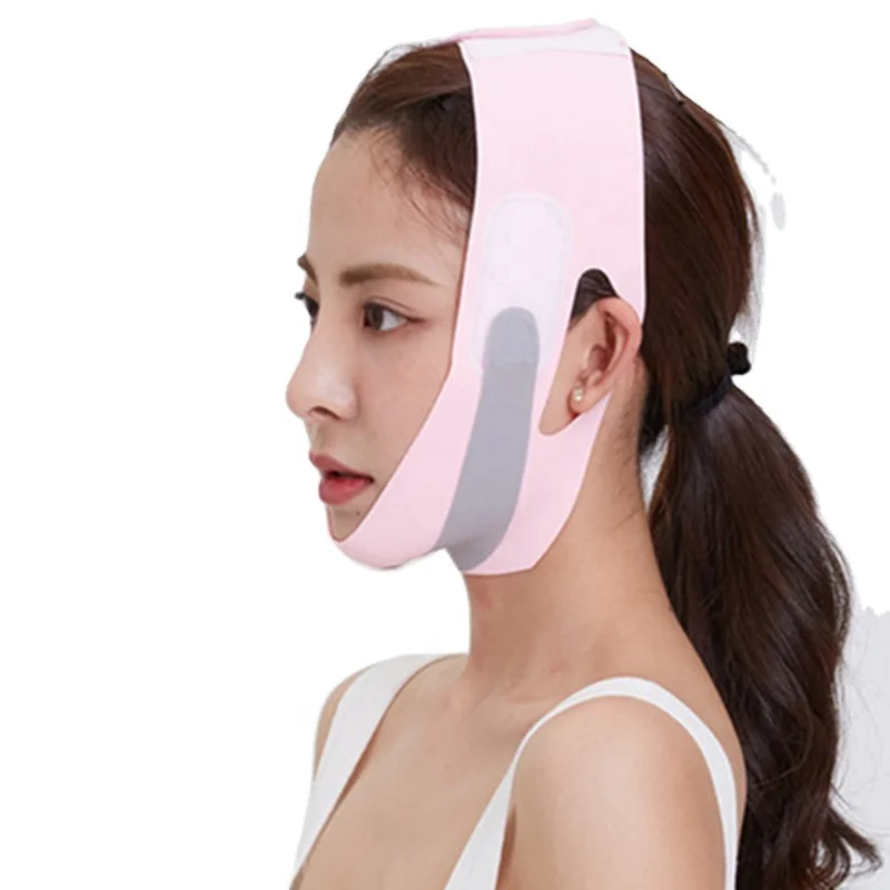 

FYD New Products Ultra-thin Facial Slimming Bandage Fat Burning V Face Slimming Anti-Cellulite Belt Chin Cheek Lift Up Strap