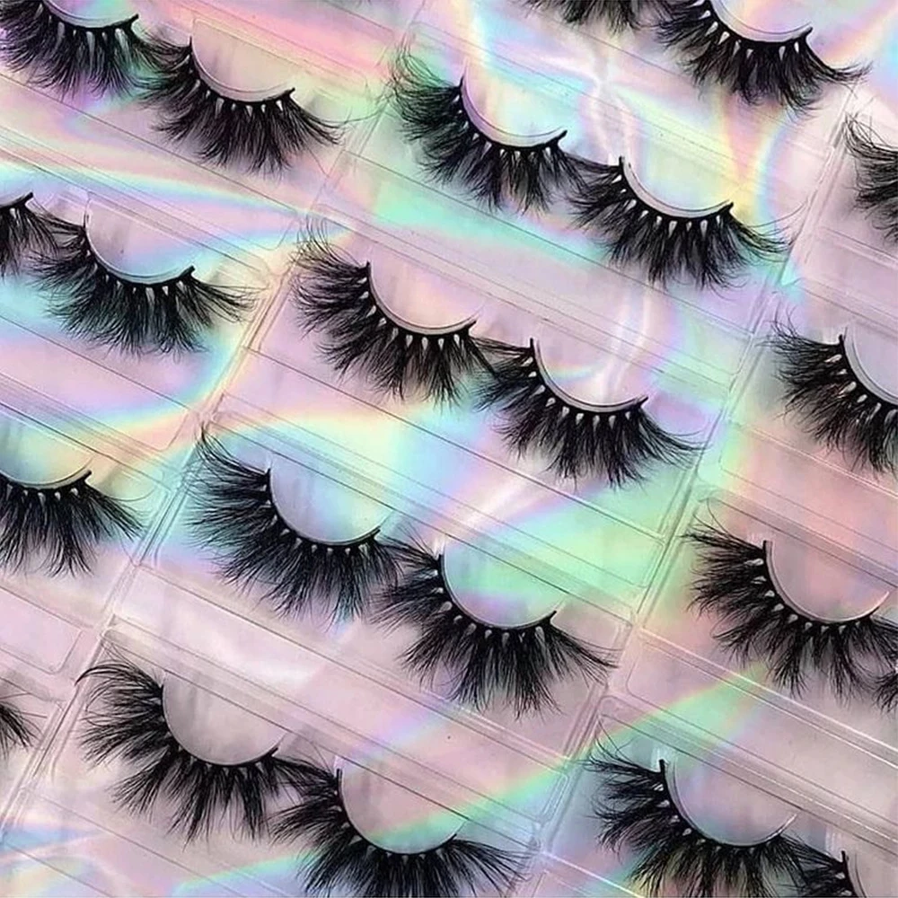 

Best quality 20 mm 25mm 30mm 3d fluffy lash 100% super curl mink eyelashes