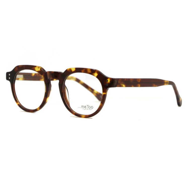 

Fashionable Round Acetate Glasses Frame Monturas De Lentes