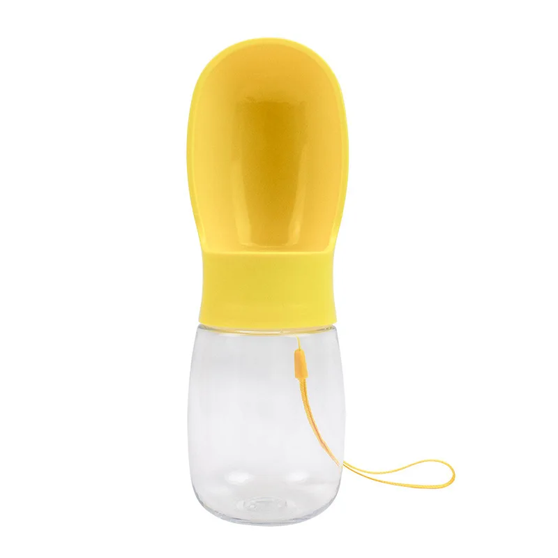 

Food grade plastic dog automatic blowing drinking Outdoor Drinking pet travel water bottle