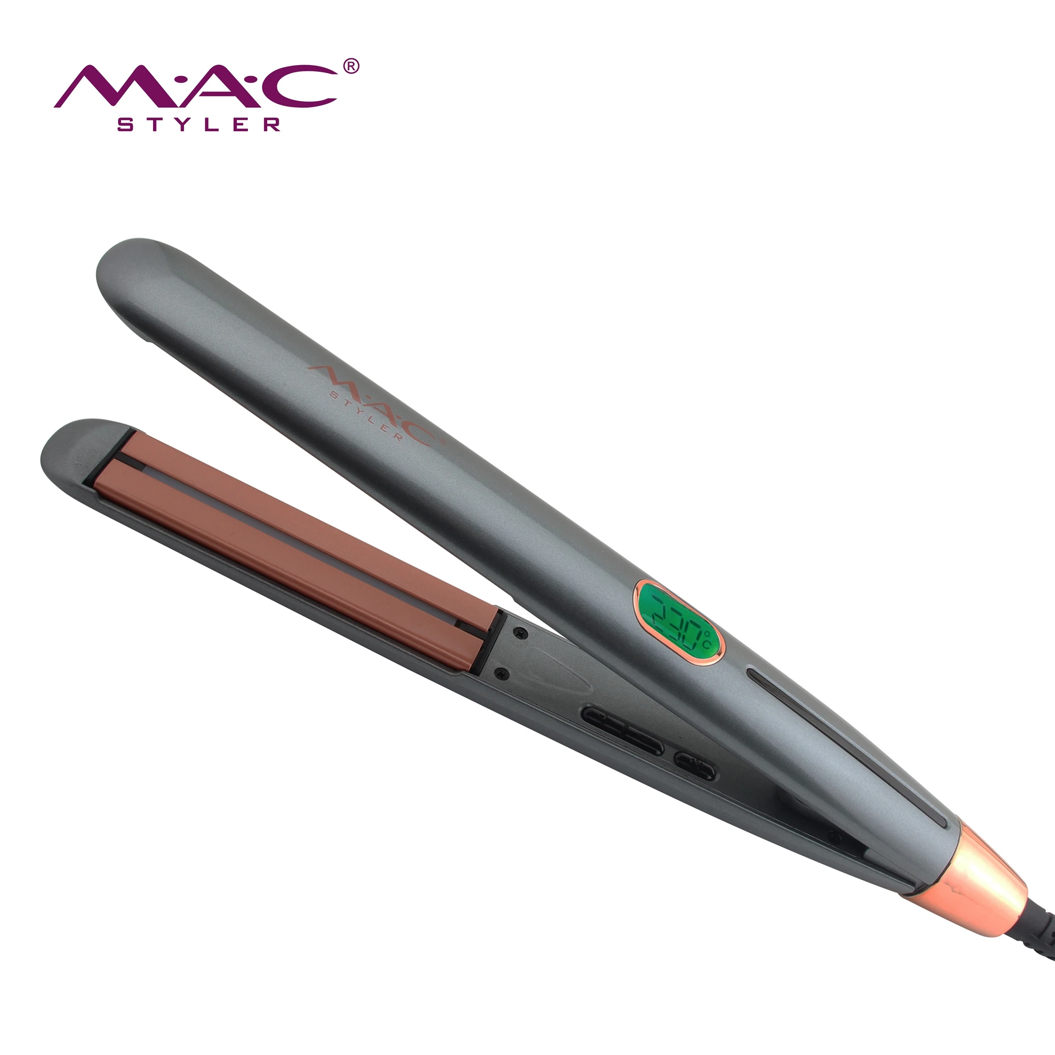 

1Inch Iron Ceramic Plate Custom Flat Irons Hair Straightener Vending Machine Infrared Hair Straightener