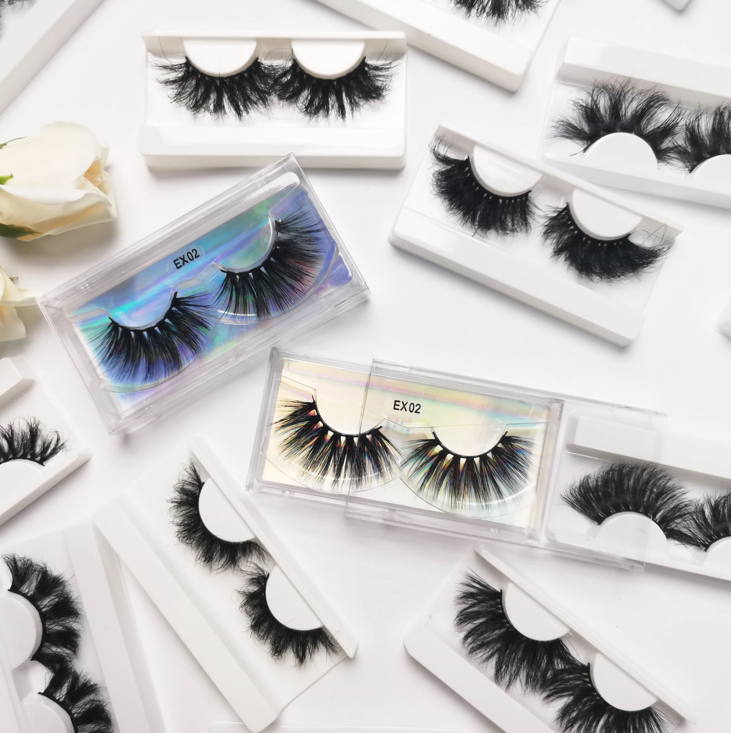 

Best 25mm 3d Real Mink Fur Eyelash Cruelty Free Beautier Private Label Eyelashes Wholsale False Lashes 8d Mink Eyelashes, Natural black