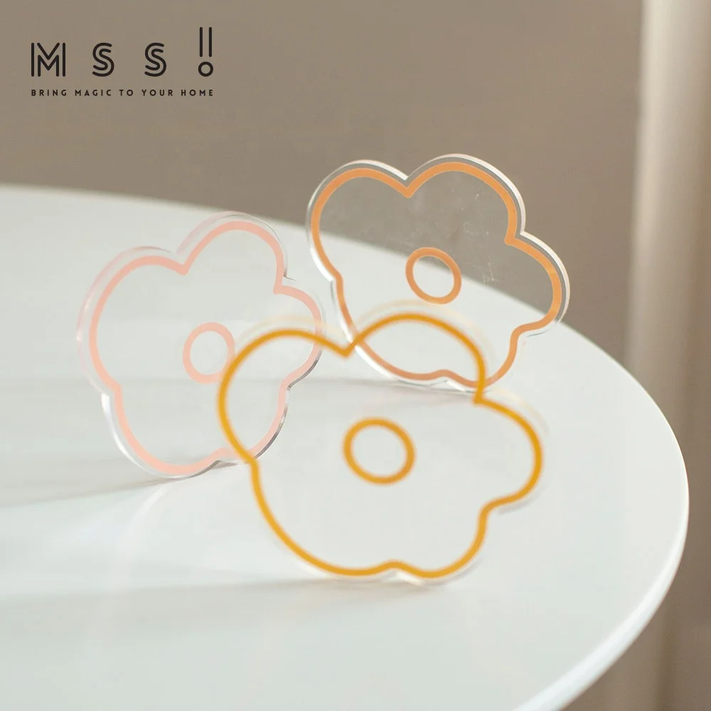 

2020 New design acrylic coaster clear , acrylic coaster clear round, Customized