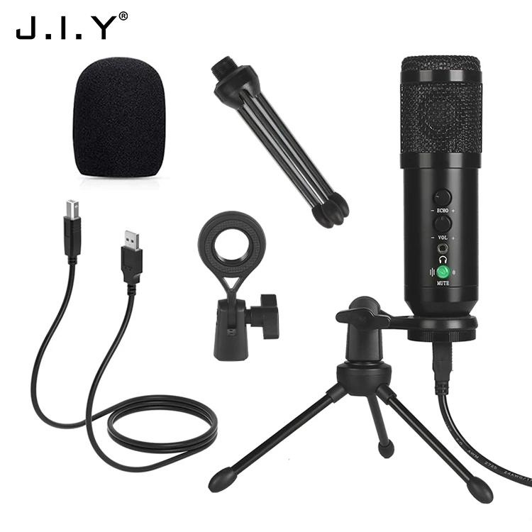 BM-858 USB Condenser Microphone Recording Studio Microphone For Computer Broadcasting Youtube Gaming with Tripod