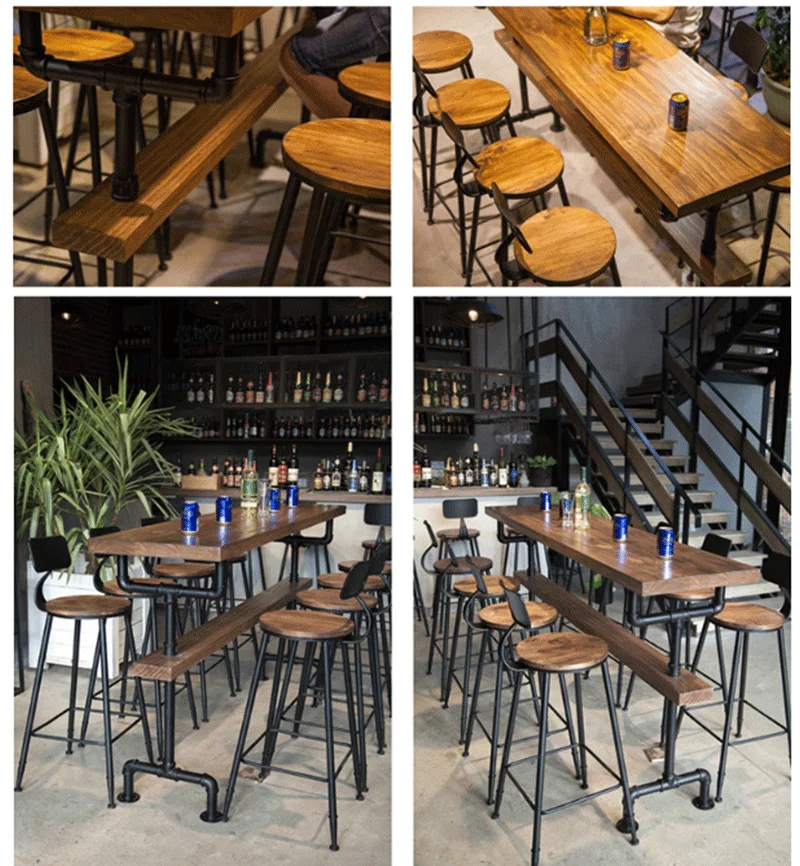 Cheap Modern Outdoor High Top Bar Tables And Chairs Restaurant Sets