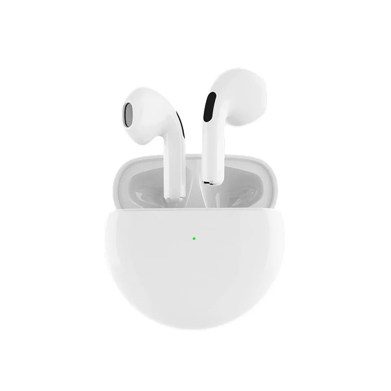

2020 new style high quality p63 tws headphone tws earbuds tws earphone, White black