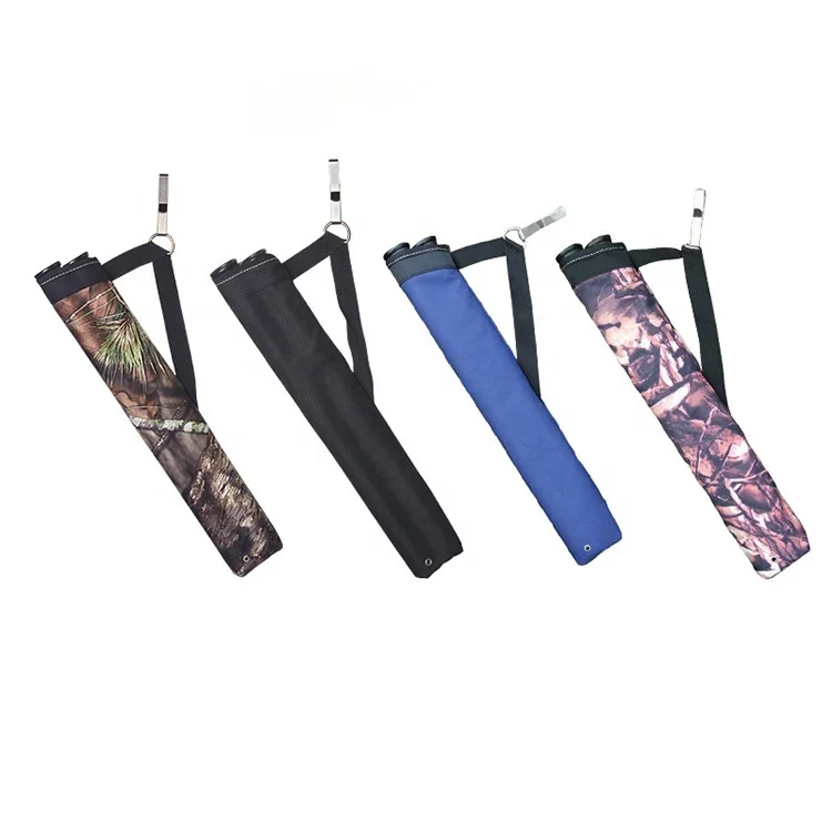 

Bow and Arrow Quiver Archery Waist Belt Pouch Outdoor Hunting Shooting 2 Tube Arrow Tube