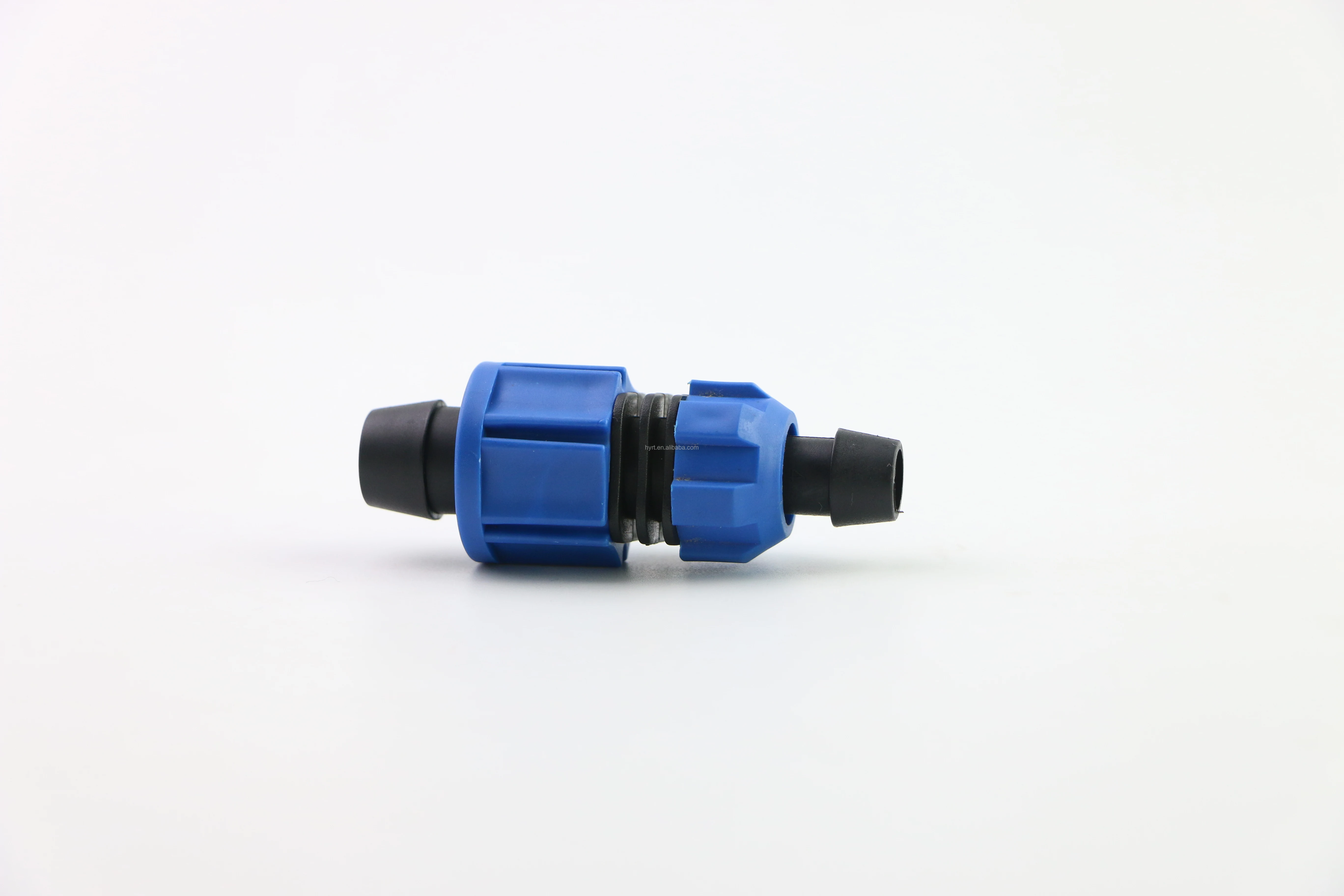 Plastic Drip Tape Connector Lock Type Coupling Irrigation Fittings For