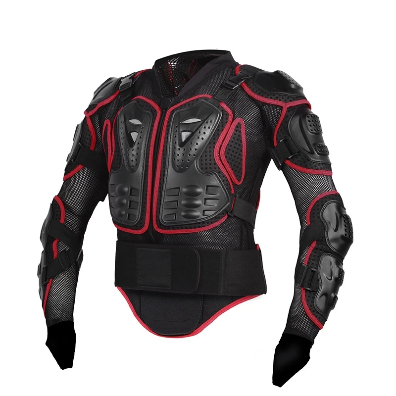 

Motorcycle Riding Jacket,Motorcycle Body Armor,EVA+PP Racing Suit motorcycles jacket, Black/red