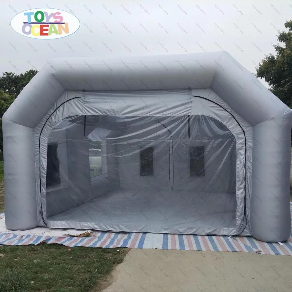 Hot Sale Inflatable Portable Spray Booth Paint Tent For Car With Filter