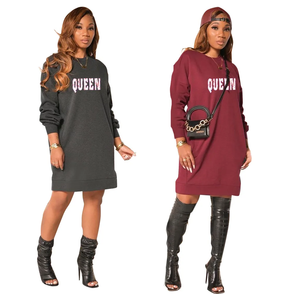 

FREE SAMPLE JHTH New European and American dress women's base skirt solid color skirt jacket letter print women's skirt