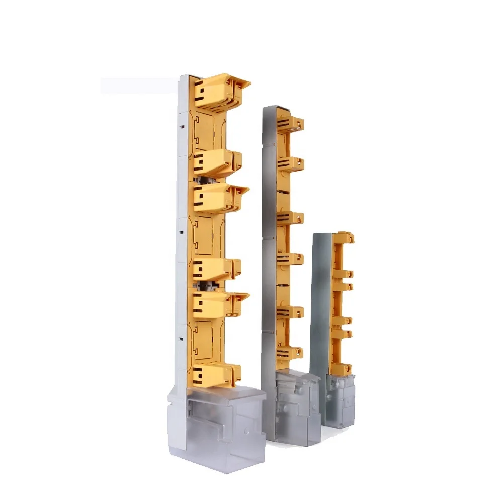 630A 3P Strip NH Type Ceramic Vertical Fuse Base HRC Vertical Fuse