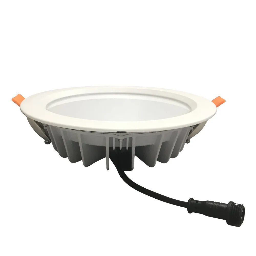 5w 9w 10w 18w 30w ultra slim aluminum fixture fireproof saa flat outdoor led downlight ip65