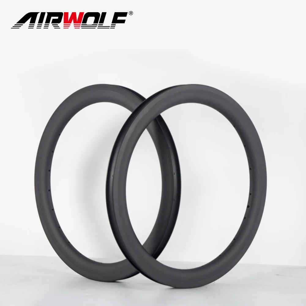 

Airwolf 406 carbon road rims 20inch cycling BMX rim 20/24H for folding bike carbon wheel rims