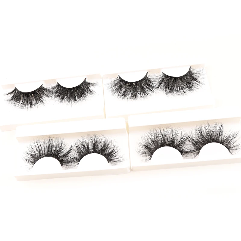 

Dark black fiber eyelashes lightweight individual volume lashes faux mink eyelash vendor sale eyelash extention