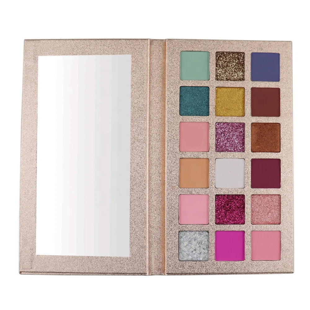 

Professional wholesale high pigment eyeshadow palette private label, 18 colors