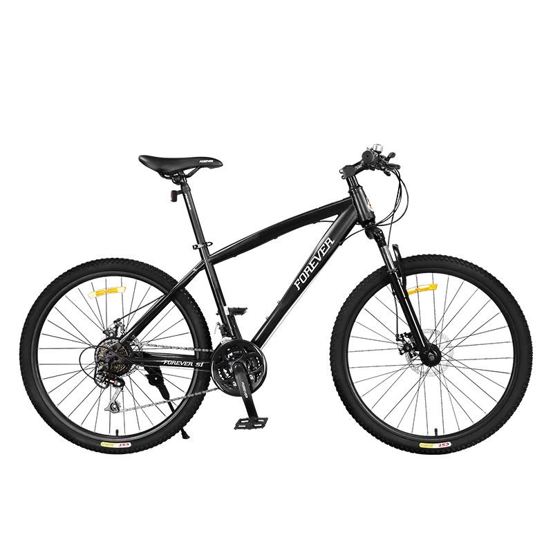

FOREVER High Quality 26 Inch 21 Speed Mountain Bike Bicycle Cycles For Adult, Black and white