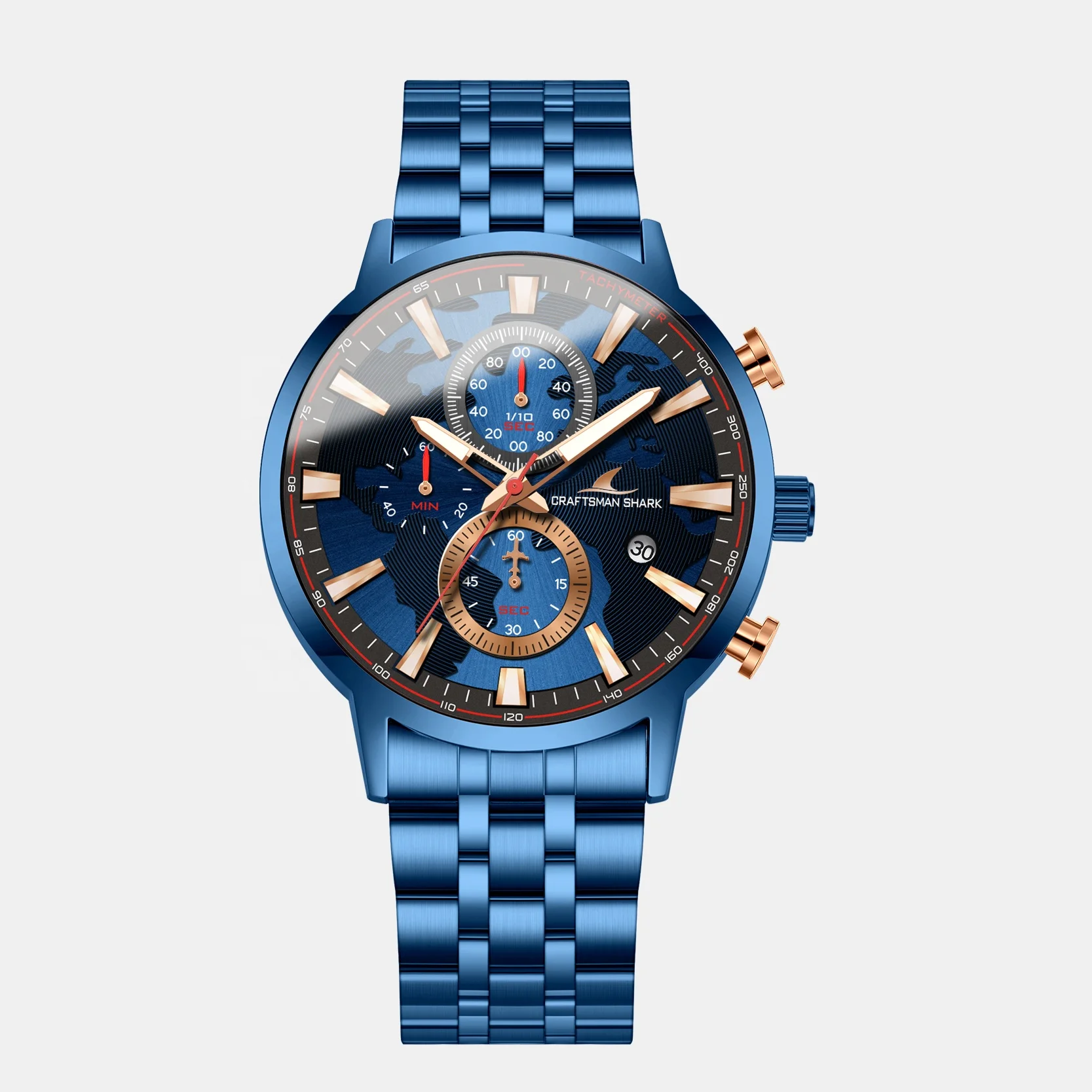 

Watches Men Wrist Casual New Watch Latest Men Watch And Wallets Set, 5 colors