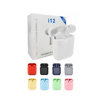 

Hot Selling i12 TWS Wireless BT5.0 Double Calling Earphone For iPhone Android Earbuds Headphone