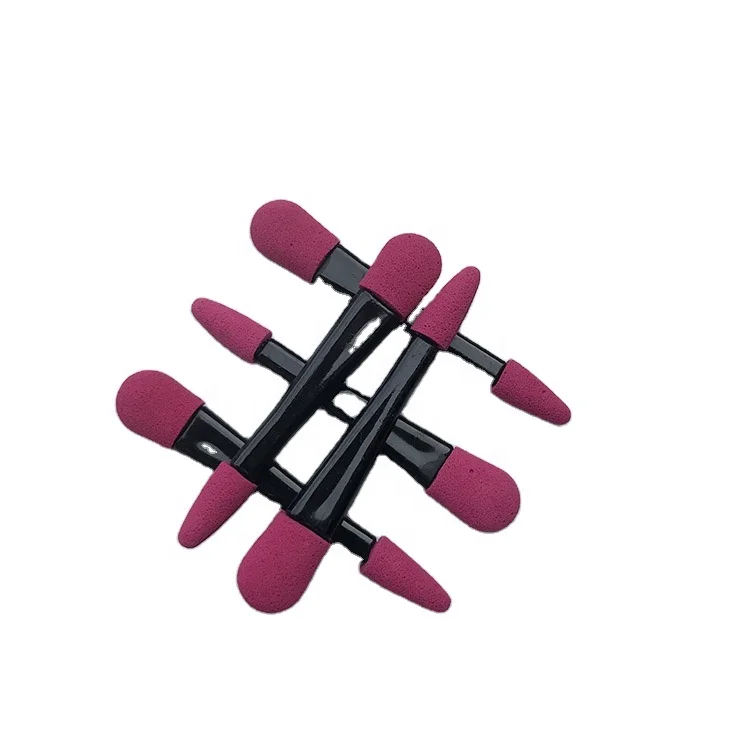 
Factory Wholesale Cheap Mini Dual-end Disposable Sponge Eyeshadow Makeup Applicator with Foam Tip 