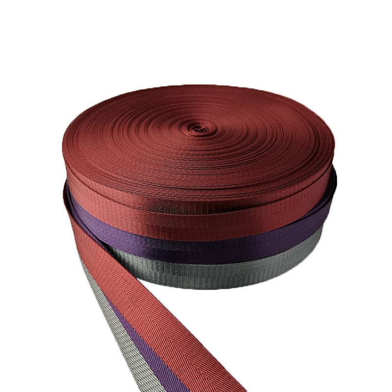 

Dongguan factory spot wholesale  high-strength polyester webbing Seatbelt webbing Herringbone webbing, Accept customized