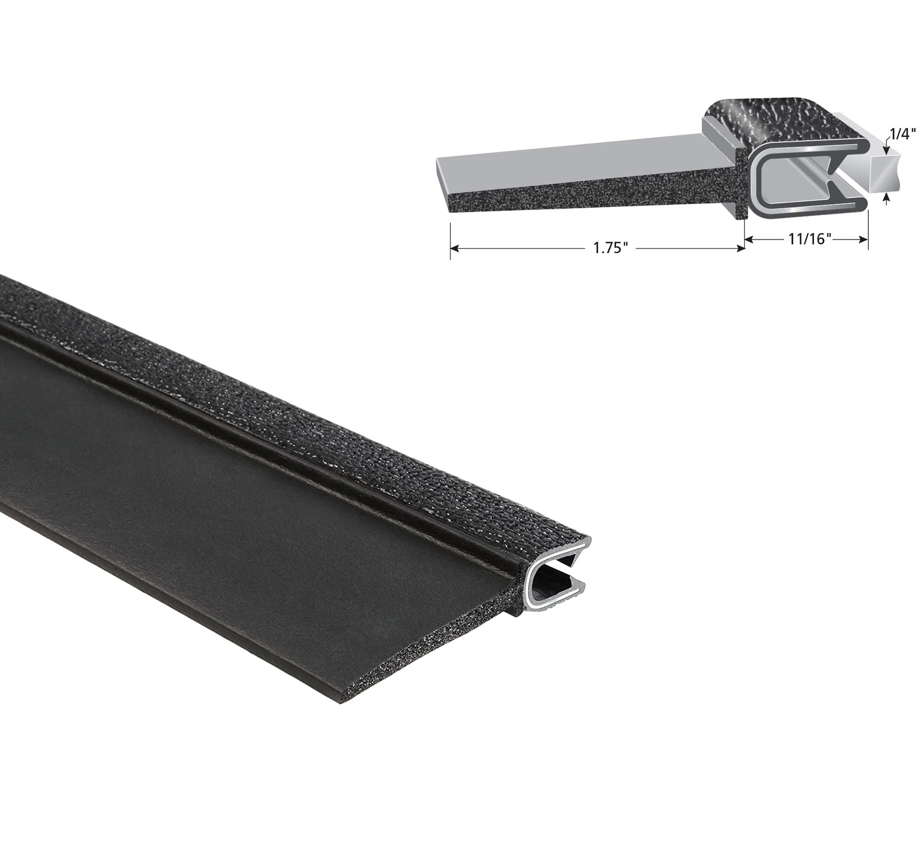 Extruded Epdm Foam Rubber Flap Seal U Clip Edge Trim Seal For Boat And Caravan Buy Foam Rubber