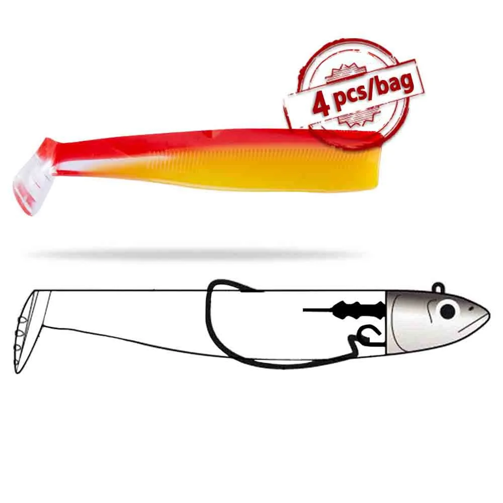 

Silicone black minnow Lifelike Iscas Wobbler Fishing shad lure