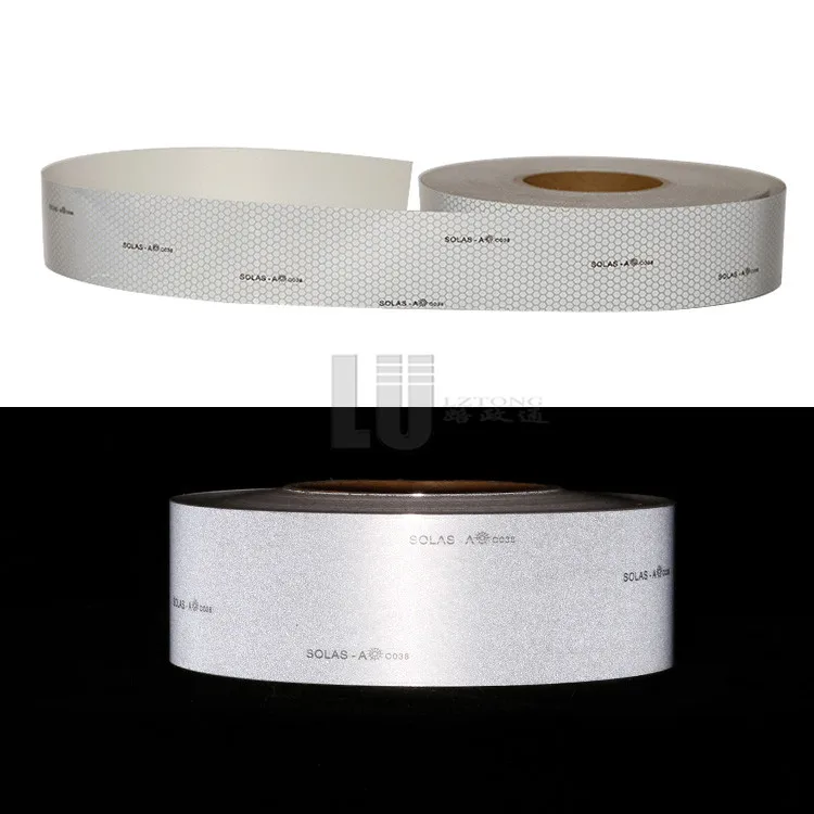 Solas Grade Silver Solas Retro Reflective Tape 3m For Lifeboat Rescue ...