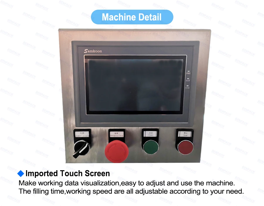 Automatic 4 headsoil plum jam bottle filling machine