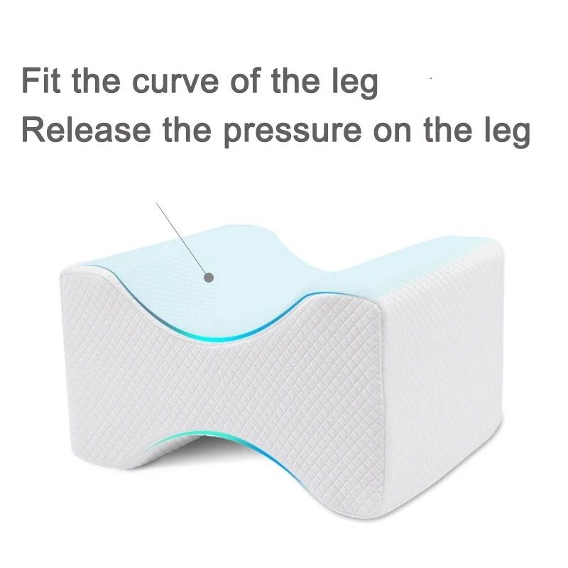 Ergonomic Heart Shape Leg Pillow Memory Foam Orthopedic Knee Pillow Buy Leg Pillow Memory Foam