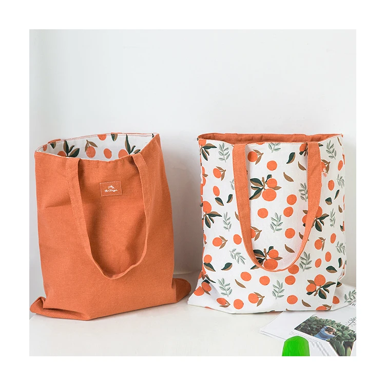 

Recycling Eco-Friendly Large Supermarket fruit cotton Shopping Bag, Customized color