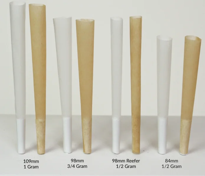 Cones Classic King Size Natural Pre Rolled Rolling Paper With Tips