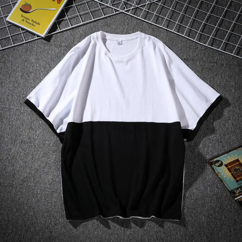 

2020 High Quality Hip Hop Unisex T-shirts Fashion Elastic Oversize Women T shirt Men Fashion Tshirt