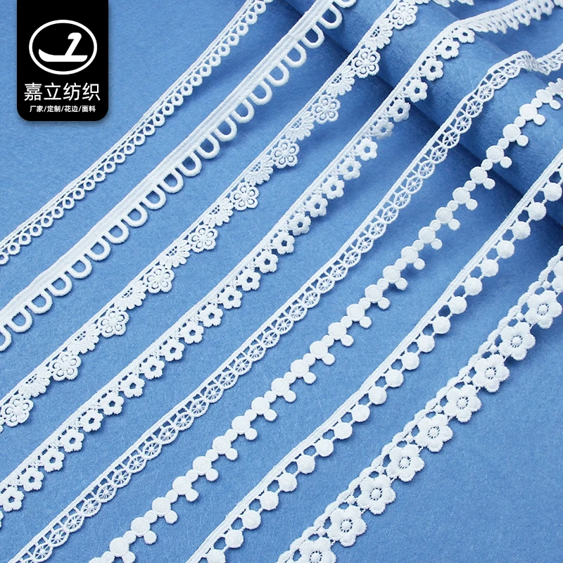 

Small Embroidery Lace Fabric for Home Textile Fabric Accessories