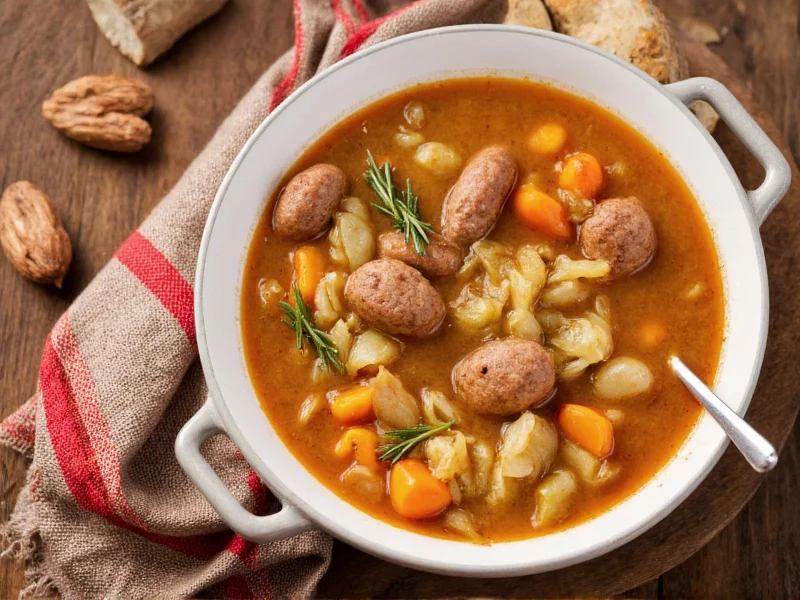 Cabbage and Sausage Soup: Classic Recipe & Tips