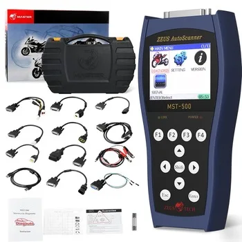 

MST500 Asian Motorcycle Diagnostic Tool Zeus Motorscan Universal Motorbike Fault Code Erase Tool For Most Asian Brand Motorcycle