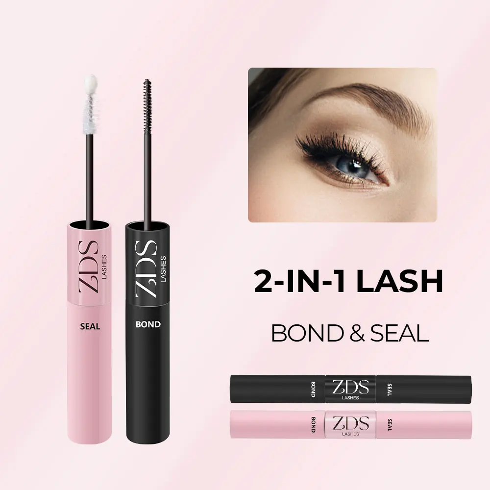 

Wholesale Trending Products 2023 New Arrivals Lash Bond And Seal Water Proof 2 In 1 Bond And Seal Lash Glue