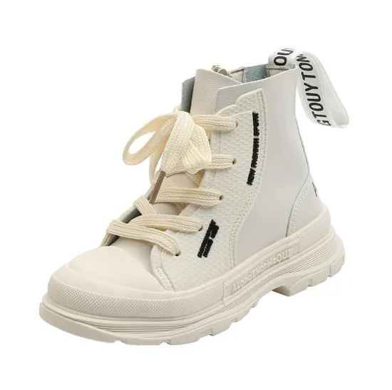 

2020 autumn and winter new children's single boots girls fashion Martin boots boys British style short boots