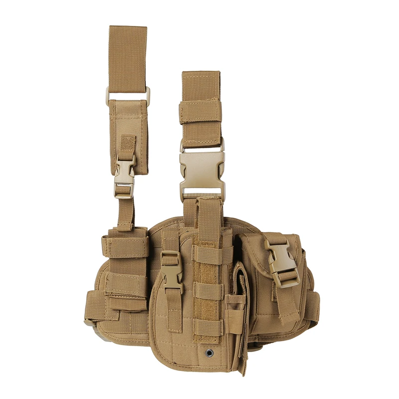 

Universal Drop Leg Gun Holster Left Handed Tactical Thigh Pistol Bag Pouch Leg Harness For All Handguns