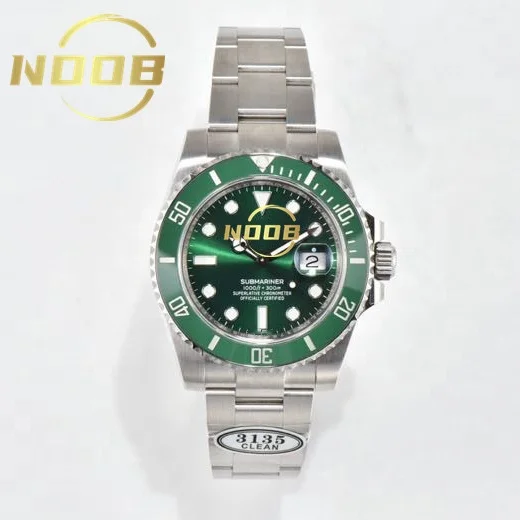 

Luxury Sports Diving Watch New Product Clean Factory Super 3135 Movement 904L Steel 40mm 116610LN Ceramic Submarine Hulk Watch